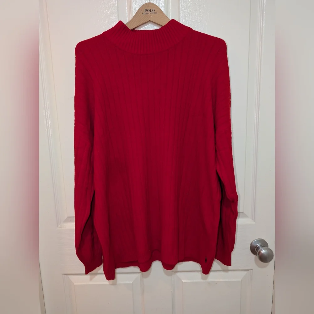 Eddie Bauer Red Women's Sweater - Picture 1 of 5